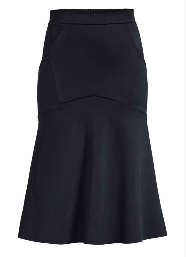 Quintess - Saia Midi Trompete Preta 5