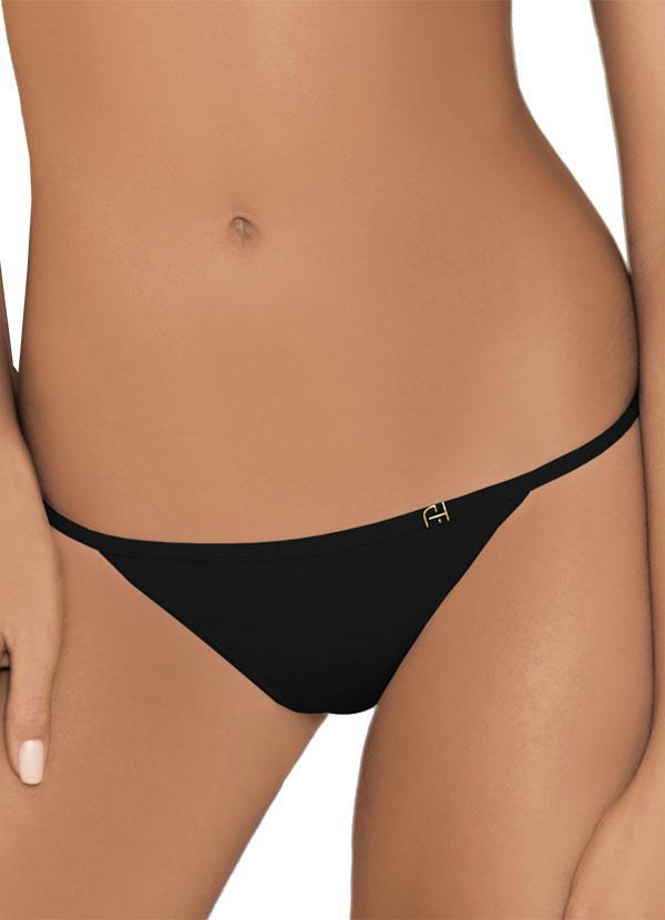 Ana Hickmann Lingeri - String Ana Hickmann Tech Preto