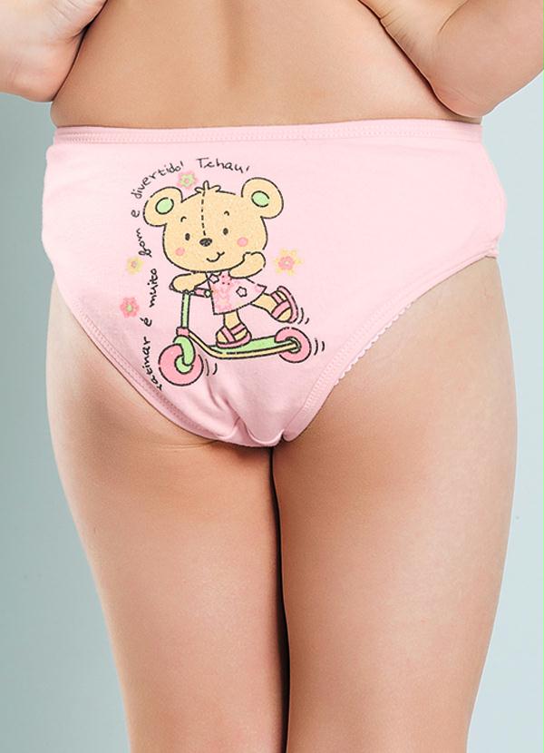 Alma Dolce - Calcinha Infantil Estampa Ursinho 2
