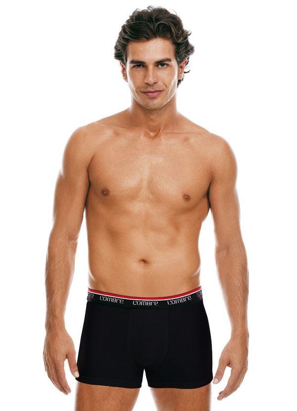 L'ombre - Cueca L'Ombre Boxer Preta