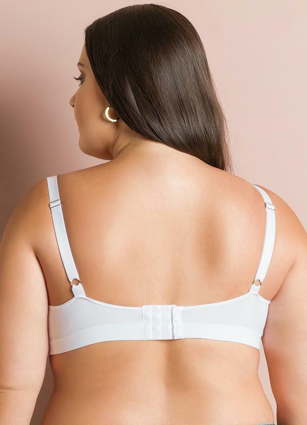 Alma Dolce - Sutiã Branco Plus Size 2