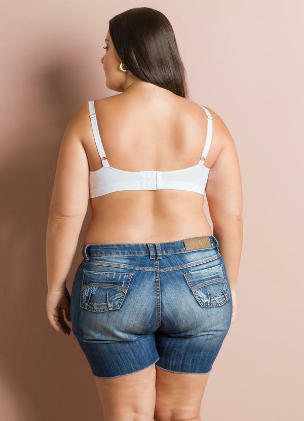 Alma Dolce - Sutiã Branco Plus Size 4