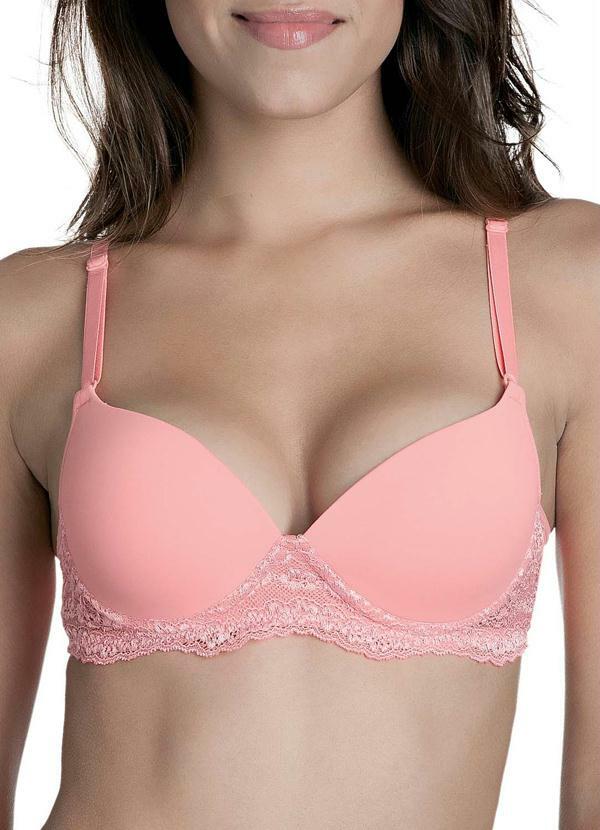 Marcyn Lingerie - Sutiã com Bojo Marcyn Champagne Tandy