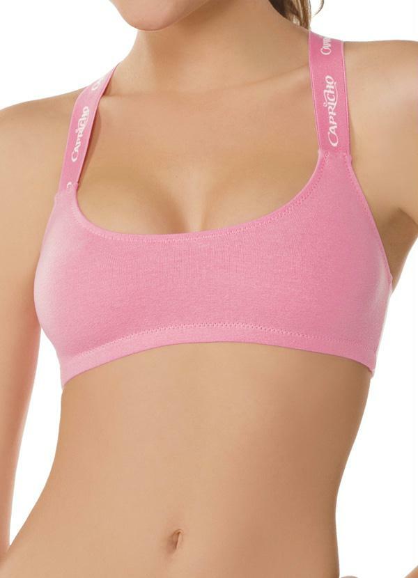 Marcyn com Capricho - Top Sutiã Capricho Cores Rosa