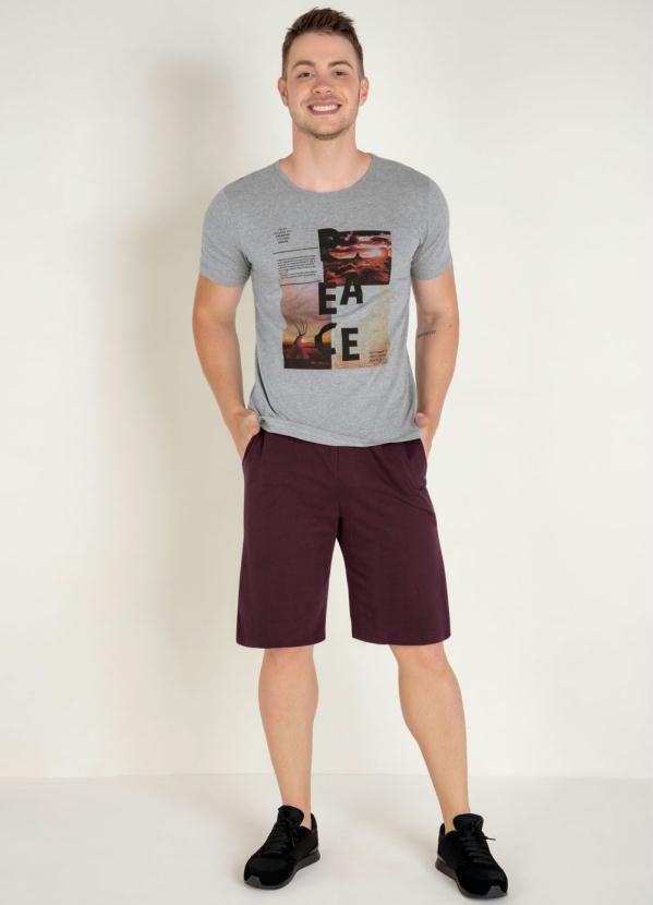 Outlet - Bermuda com Bolsos Bordo 3