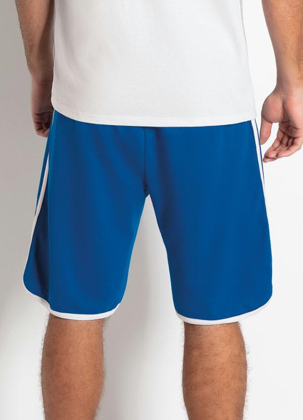 Outlet - Bermuda em Moletinho Azul 2