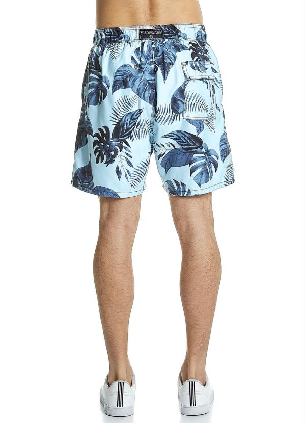 Rovitex - Bermuda Microfibra Masculina Azul 2