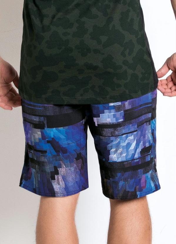 Nicoboco - Bermuda Nicoboco Surf Geométrica com Cadarço 2