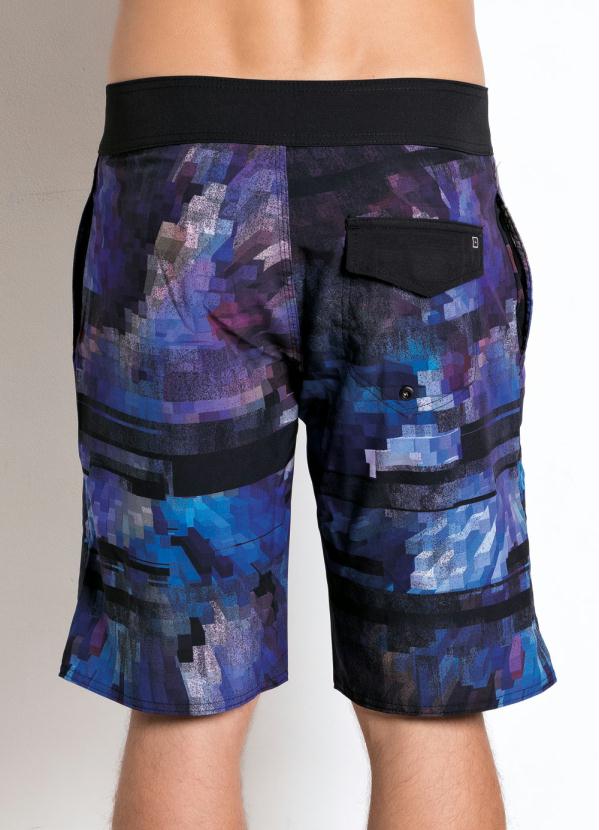 Nicoboco - Bermuda Nicoboco Surf Geométrica com Cadarço 7