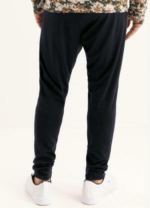 Moda Pop - Calça Preta Jogger com Bolsos - MODA POP