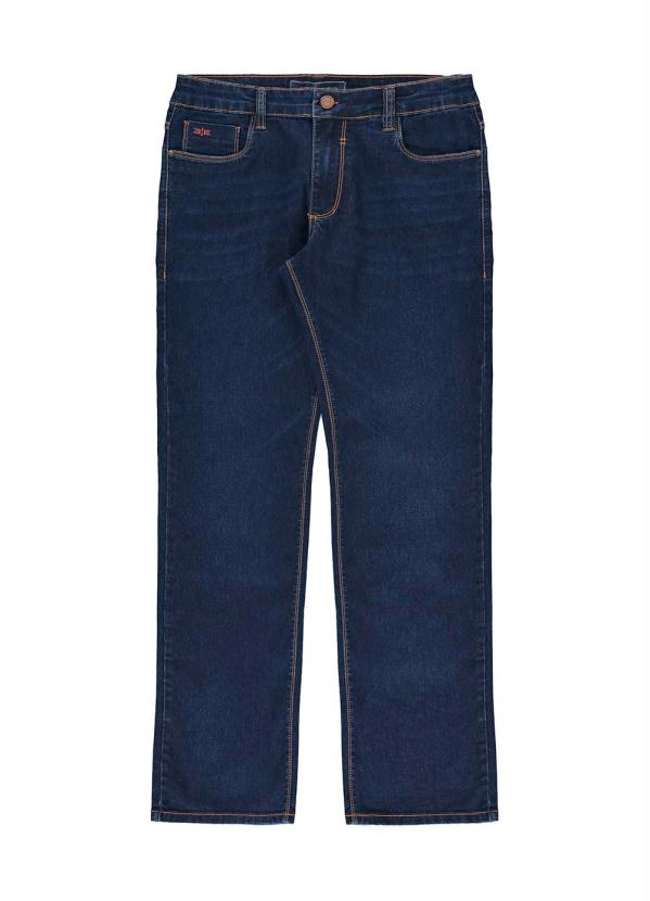 Hangar 33 - Calça com Elastano Reta Jeans Medio 3