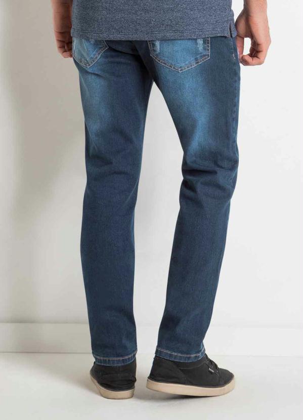 Outlet - Calça Destroyed Jeans com Bolsos Actual 2