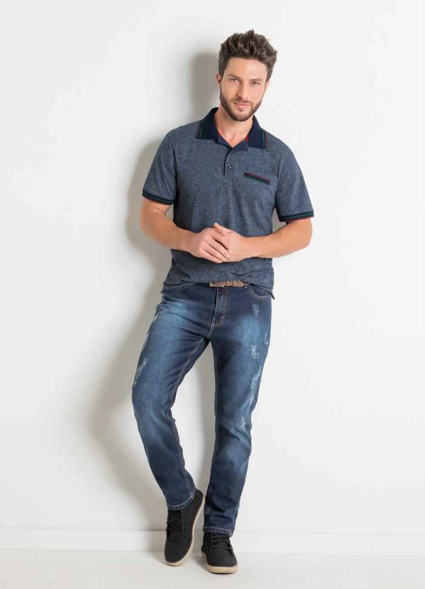 Outlet - Calça Destroyed Jeans com Bolsos Actual 3