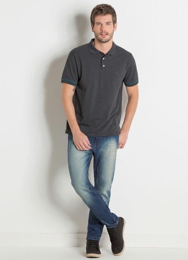 Outlet - Calça Jeans com Bolsos Frente e Costas Actual 3