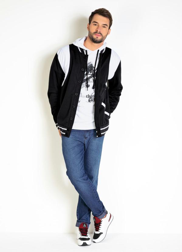 Outlet - Calça Jeans com Cadarço Interno na Lateral 3