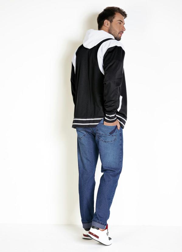 Outlet - Calça Jeans com Cadarço Interno na Lateral 4