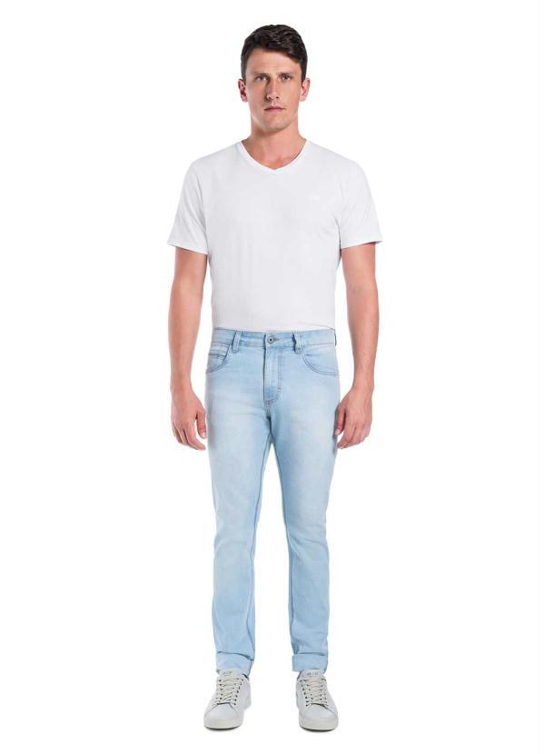 Hangar 33 - Calca Jeans Slim com Elastano Destroyed 2