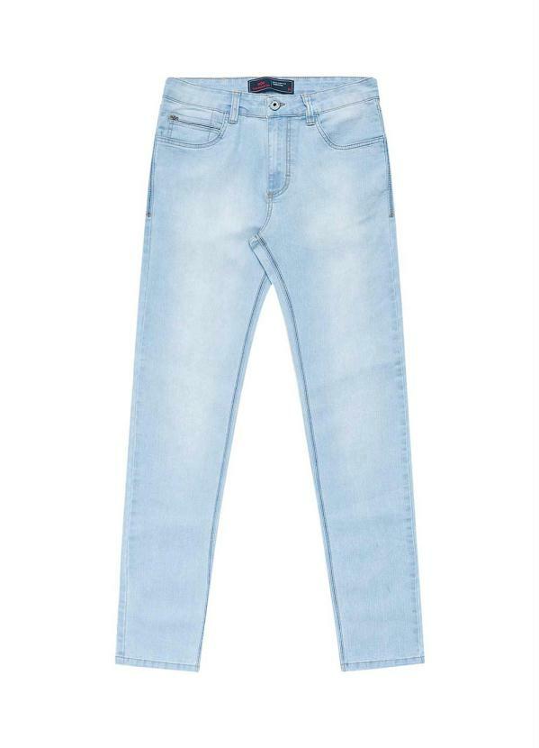 Hangar 33 - Calca Jeans Slim com Elastano Destroyed 4