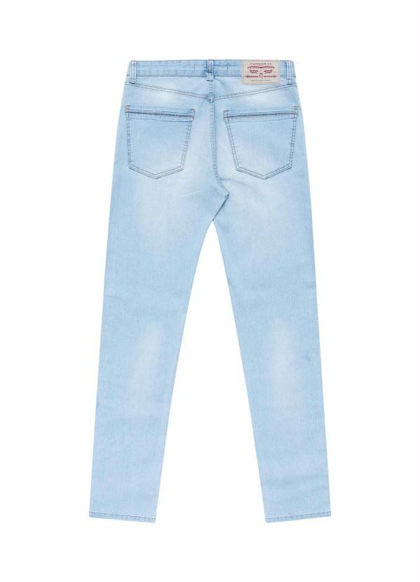 Hangar 33 - Calca Jeans Slim com Elastano Destroyed 5
