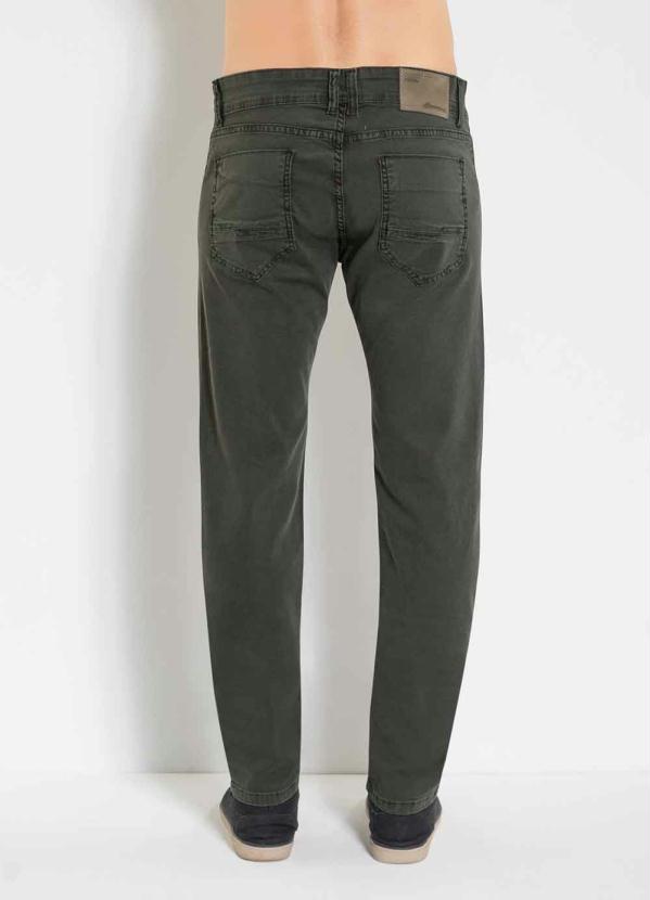 Outlet - Calça Skynny Grafite em Sarja 2