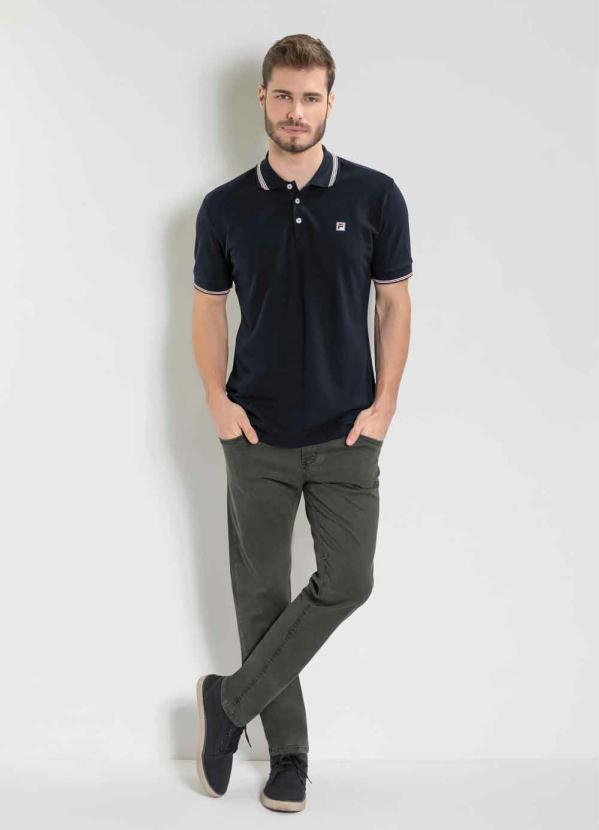 Outlet - Calça Skynny Grafite em Sarja 3