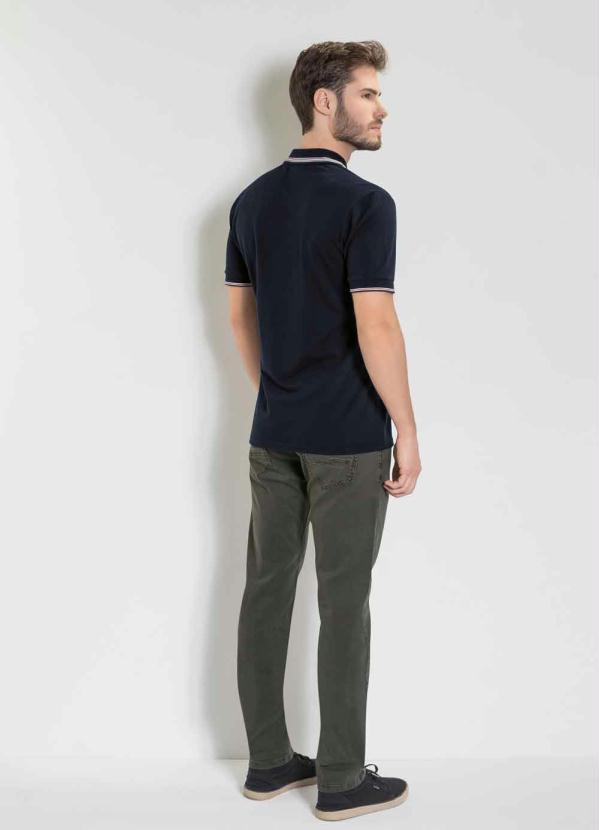 Outlet - Calça Skynny Grafite em Sarja 4