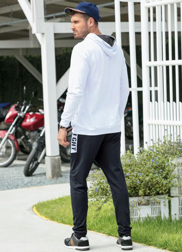 Moda Pop - Calça com Estampa Alright Preta 4