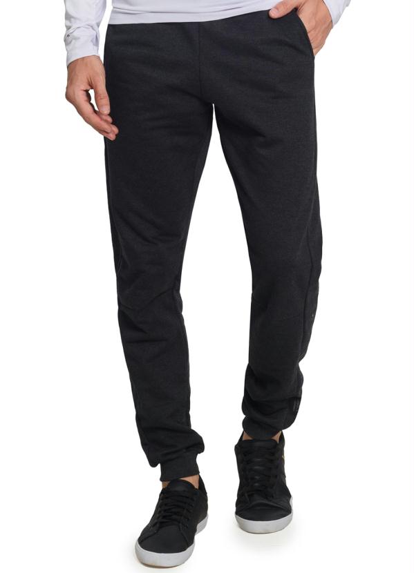 Diametro - Calça Moletom Felpa Preto