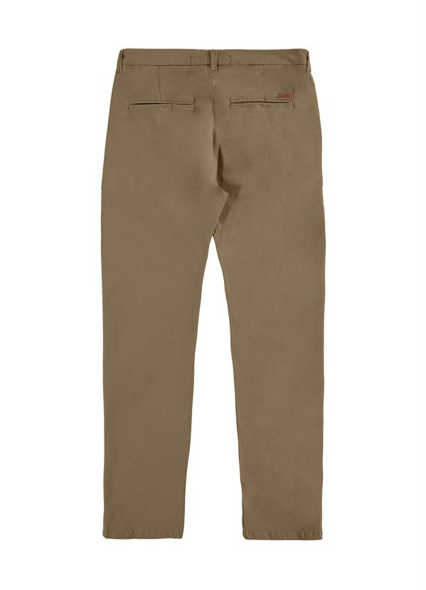 Hangar 33 Calca Sarja com Elastano Slim Turbofan Caqui - Main Image