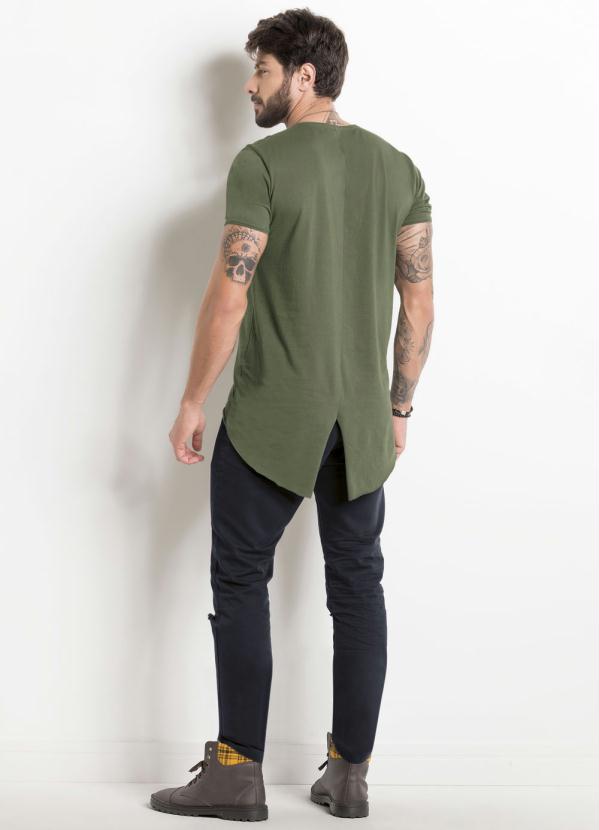 Outlet - Calça Skinny Preta Destroyed com Bolsos 4