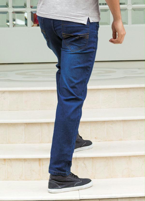Outlet - Calça Jeans Azul Masculina 2