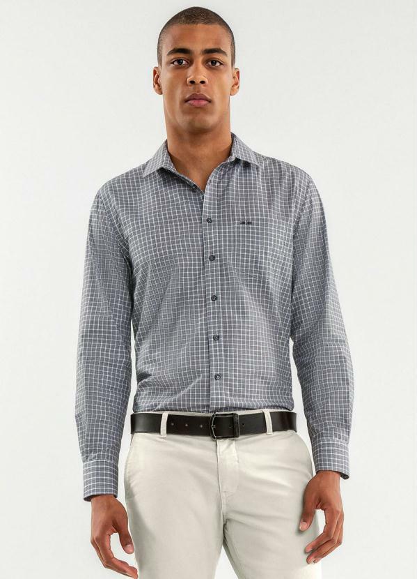 Hangar 33 - Camisa Comfort Mangas Longas Preto