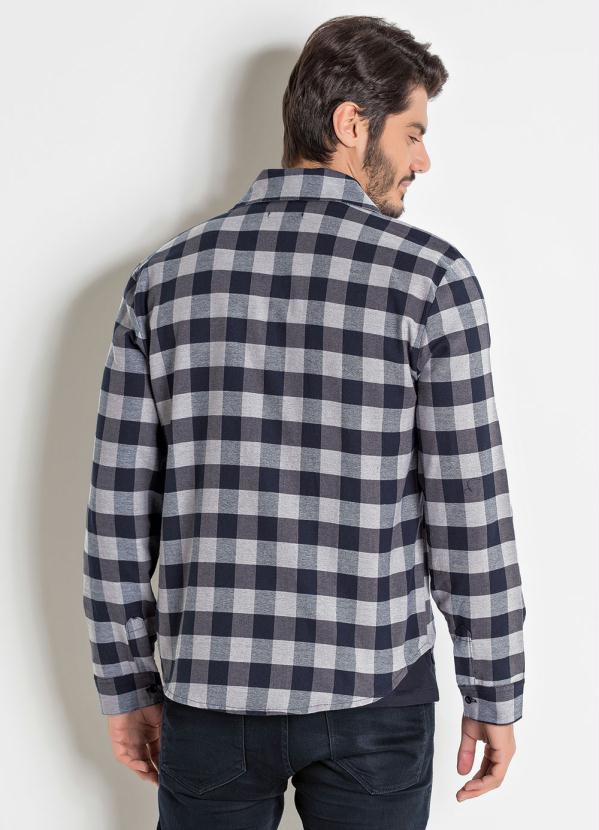 Outlet - Camisa em Flanela Xadrez Actual 2
