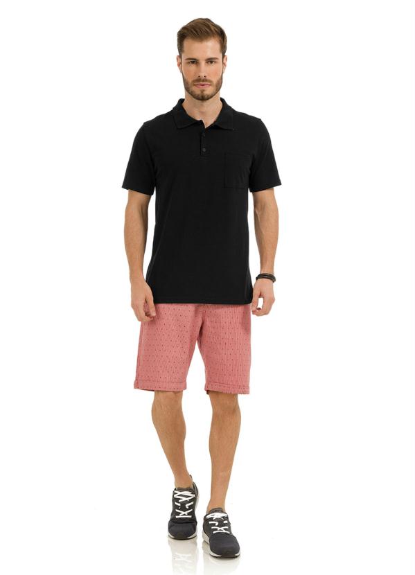 Rovitex - Camisa Polo Masculina Preto 2