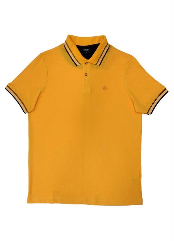 Svk Confort - Polo Logo Amarelo