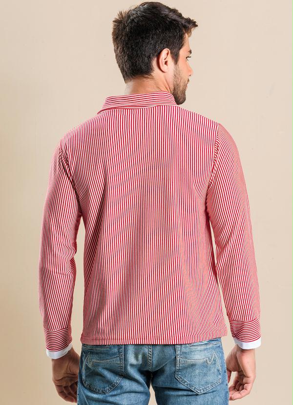 Outlet - Camisa Listrada Masculina 2