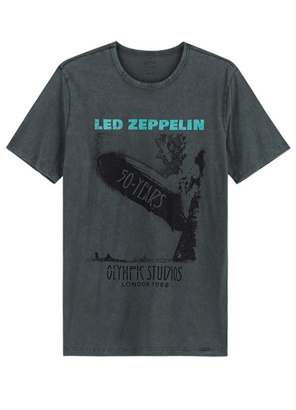 Enfim - Camiseta Chumbo Tradicional Led Zeppelin®