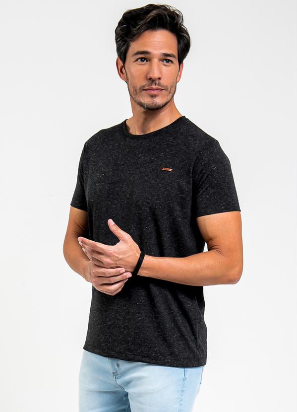 Svk Confort - Camiseta Clean Linho Preto