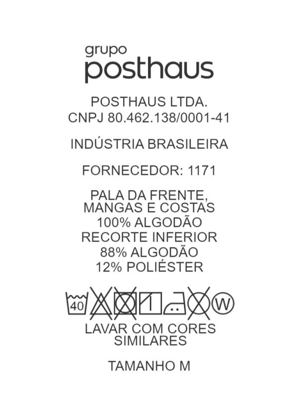 Moda Pop - Camiseta com Estampa Frente Marinho 3