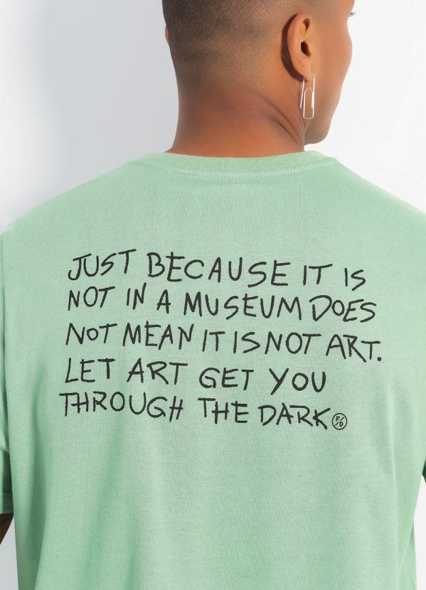 Fido Dido - Camiseta Frente e Costas em Malha Verde 2