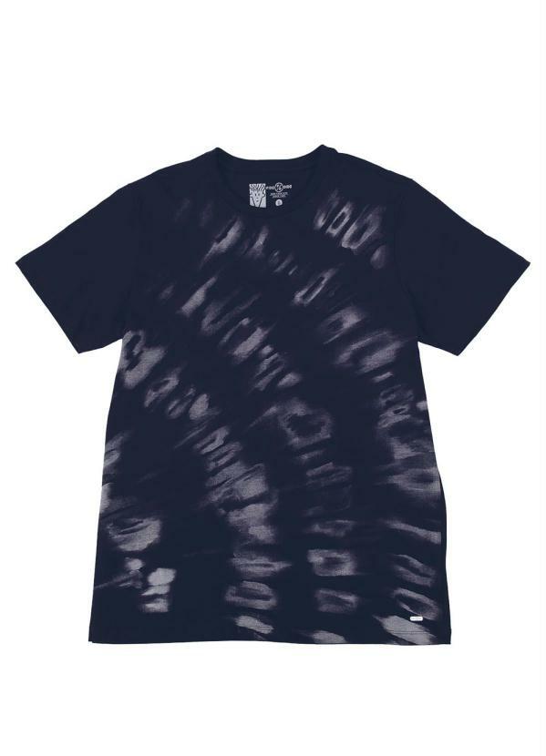 Fido Dido - Camiseta Manga Curta com Estampa Tie-Dye Azul