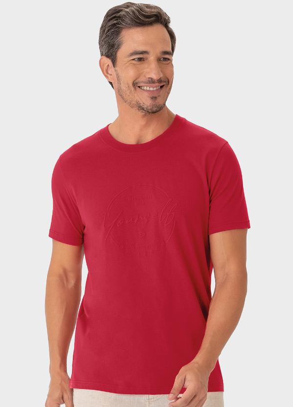 Malwee - Camiseta Rosa Escuro Reconnect With Yourself