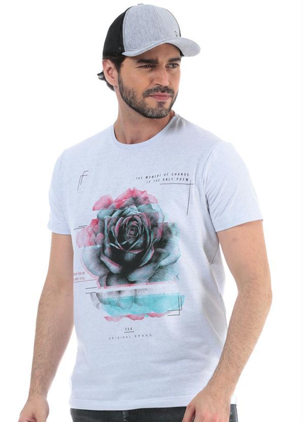 Svk Confort - Camiseta Rose Branco