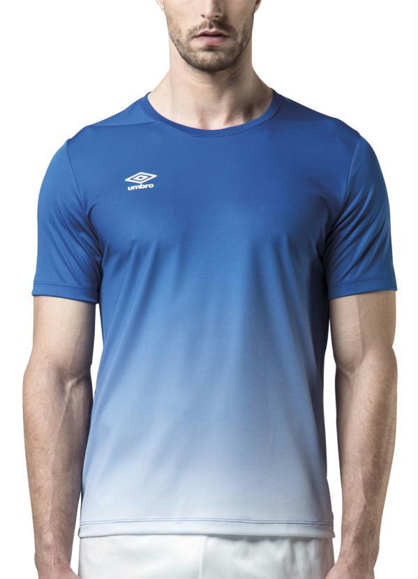 Umbro - Camiseta Umbro Twr Degrade Azul e Branca