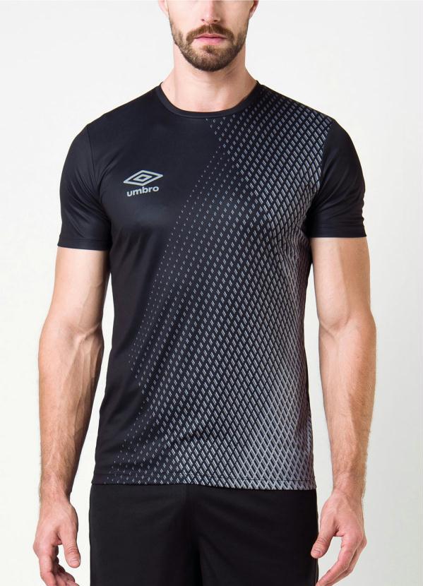 Umbro - Camiseta Umbro Twr Graphic Velocita Preta