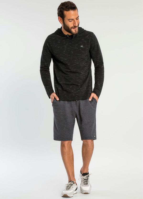 Hangar 33 - Camiseta M.Piquet Flame Jet Preto 2