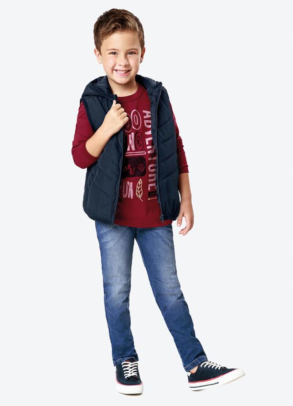 Malwee Kids - Colete Infantil Azul Marinho 2