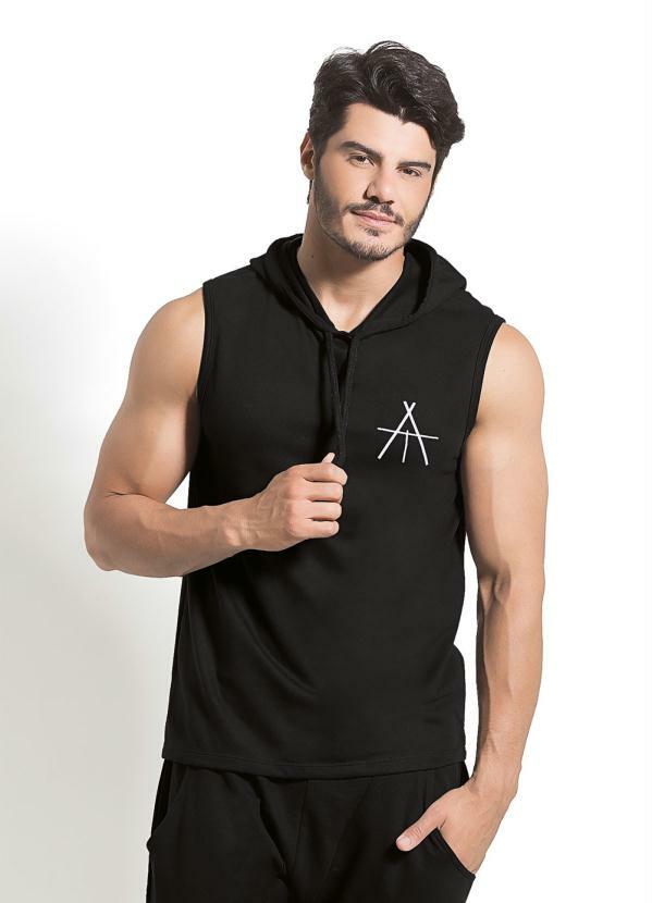 Outlet - Regata com Capuz Actual Preto