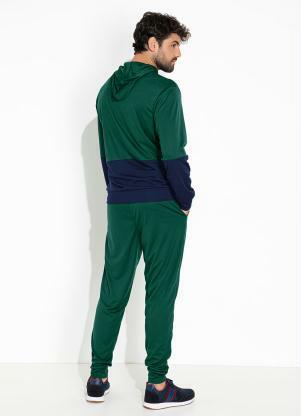 Moda Pop - Conjunto Verde e Marinho Casaco e Calça - MODA POP