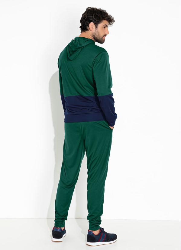 Moda Pop - Conjunto Verde e Marinho Casaco e Calça 2